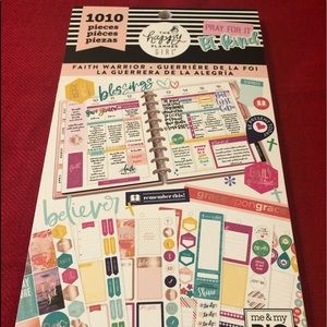 Happy planner Faith sticker book NWT